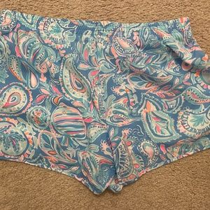 Lilly Pulitzer Luxletic 4" Ocean Trail Short NWT M